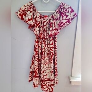 Red Carter dress
